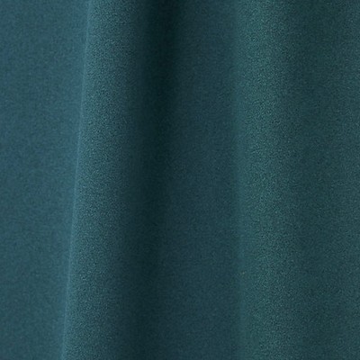 Scalamandre Wooly Petrole ESSENTIAL H0 00100633 Blue Upholstery POLYESTER POLYESTER Solid Velvet  Fabric