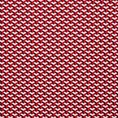 Scalamandre Ceramic M1 Grenadine CONTRACT 22 H0 00107550 Red Upholstery POLYESTER  Blend