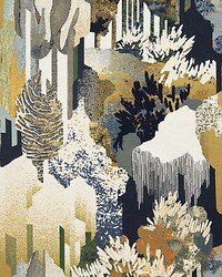 Merlin Tapestry Heure Bleue by  Scalamandre 