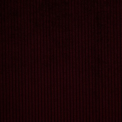 Scalamandre Riga M1 Bordeaux CONTRACT 24 H0 L0060806 Upholstery POLYESTER  Blend Solid Color Corduroy  Striped Velvet  Fabric
