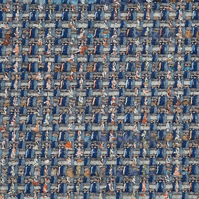 Scalamandre Confetti Blue HINSON LIBRARY HN 000742007 Blue Upholstery POLYESTER  Blend Woven  Fabric