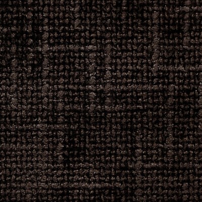 Scalamandre Rivoli Chenille Deep Brown HINSON LIBRARY HN 00CBW0837 Brown Upholstery VISCOSE  Blend Solid Color Chenille  Fabric