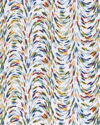 Fountain Embroidery Tropical Blue by   