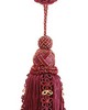 Scalamandre Trim SIECLE SINGLE TASSEL W/ROSETTE PORT