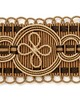 Scalamandre Trim SIECLE MONTESQUIEU GALON UMBER