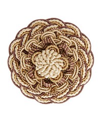 Siecle Rosette Amethyst by  Scalamandre Trim 