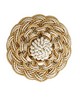 Scalamandre Trim SIECLE ROSETTE GILDED ALABASTER