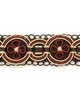 Scalamandre Trim SIECLE CONDILLAC BRAID EBONY BORDEAUX