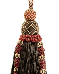 Siecle Key Tassel Ebony Bordeaux by   