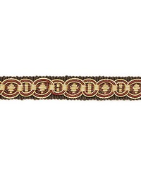 Siecle Rousseau Gimp Ebony Bordeaux by  Scalamandre Trim 