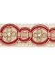 Scalamandre Trim SIECLE CONDILLAC BRAID RASPBERRY