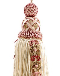 Siecle Key Tassel Raspberry by   