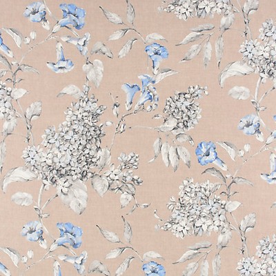 Grey Watkins Merrimon  Linen LO 0001MERR Beige Upholstery LINEN|WITH  Blend Modern Floral Floral Linen  Fabric