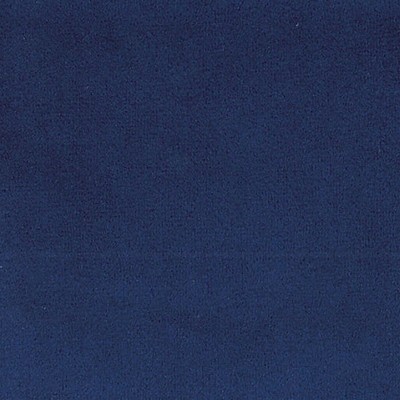 Old World Weavers Bellamy Navy STARK ESSENTIALS VELVET N2 0013BELL Blue POLYESTER|WITH  Blend Solid Velvet  Fabric