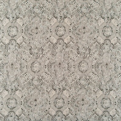 Old World Weavers Velorum Cinderblock N3 00032251 Grey POLYESTER|38%  Blend Ethnic and Global  Fabric