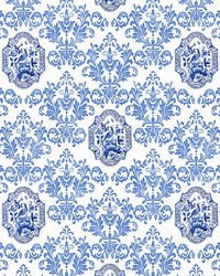 Porceleyne Blue by  Scalamandre 