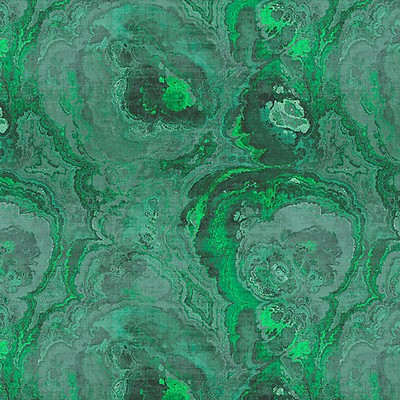 Scalamandre Agate Malachite JEWEL MODERN N4 1029AG10 Green Upholstery LINEN  Blend Abstract  Fabric