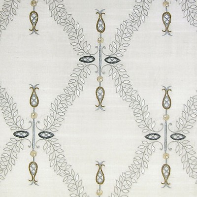 Old World Weavers White Hall Frost GEOFFREY BRADFIELD ND 00051620 Multipurpose SILK SILK Floral Silk  Fabric