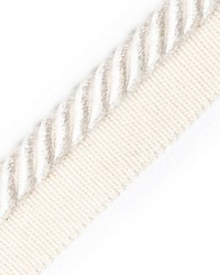 Frange Torse Cable With Tape B Craie by  Scalamandre Trim 
