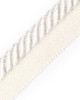 Scalamandre Trim FRANGE TORSE CABLE WITH TAPE B CRAIE
