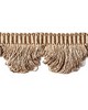 Scalamandre Trim FRANGE TORSE SCALLOPED FRINGE DAIM