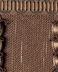 Harmonie Jasmine Fringe Marron Glace by   