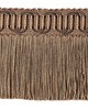 Scalamandre Trim HARMONIE MOSS FRINGE MARRON GLACE