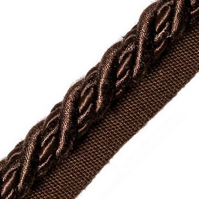 Scalamandre Trim Harmonie Cord With Tape A Cacao PL 00656759 100% VISCOSE  Cord  Cord 