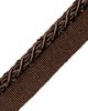 Scalamandre Trim HARMONIE CORD WITH TAPE C CACAO