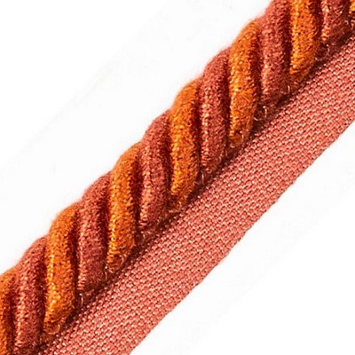 Scalamandre Trim Frange Torse Cable With Tape A Tuile PL 00666959 100% VISCOSE  Cord 