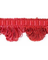Frange Torse Scalloped Fringe Framboise by  Scalamandre Trim 