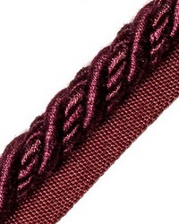 Harmonie Cord With Tape A Prune by  Scalamandre Trim 