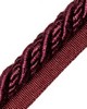Scalamandre Trim HARMONIE CORD WITH TAPE A PRUNE