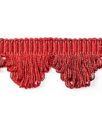 Frange Torse Scalloped Fringe Rubis by  Scalamandre Trim 