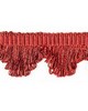 Scalamandre Trim FRANGE TORSE SCALLOPED FRINGE FEU