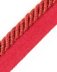 Frange Torse Cable With Tape B Feu by  Scalamandre Trim 