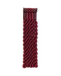 Frange Torse 4.75 in  Bullion Merlot by  Scalamandre Trim 