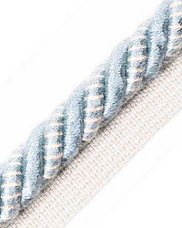 Frange Torse Cable With Tape A Ciel by  Scalamandre Trim 