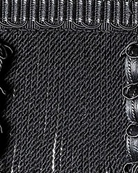 Harmonie Jasmine Fringe Anthracite by   