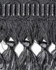 Scalamandre Trim HARMONIE TASSEL FRINGE ANTHRACITE