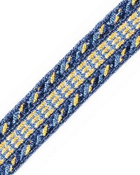 Galon Chainette Tape A Bleu Royal by  Scalamandre Trim 