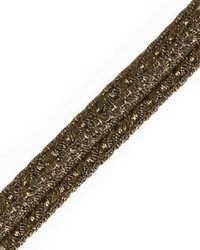 Galon Chainette Tape B Vieux Bronze by  Scalamandre Trim 