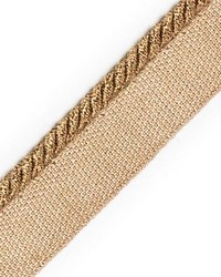 Cord With Tape Chamois by  Scalamandre Trim 