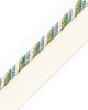 Scalamandre Trim CORD WITH TAPE AQUA