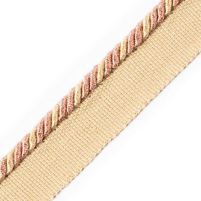 Scalamandre Trim Cord With Tape Vieux Rose PL 02486466 Pink 100% VISCOSE  Cord 