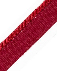 Cord With Tape Rouge by  Scalamandre Trim 