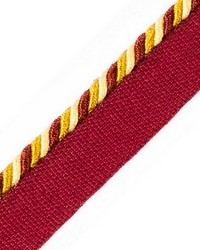 Cord With Tape Grenade by  Scalamandre Trim 