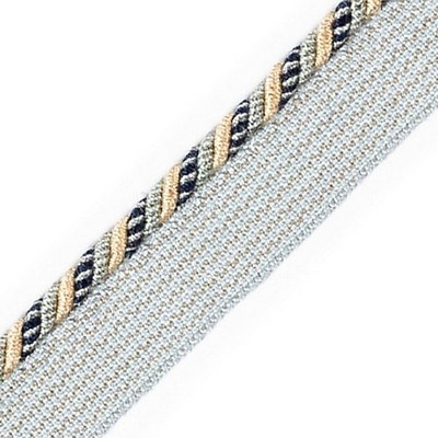 Scalamandre Trim Cord With Tape Nuit PL 02776466 100% VISCOSE  Cord 