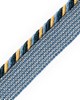 Scalamandre Trim CORD WITH TAPE BEIGE ET BLEU