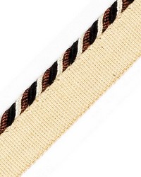 Cord With Tape Rouille Et Creme by  Scalamandre Trim 